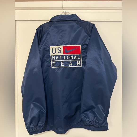 Nike Other - Vintage Nike US National Soccer Team Blue Jacket